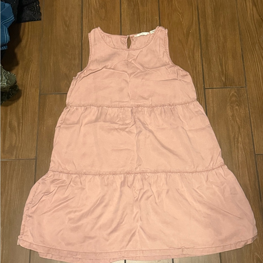 C&C California Blush Pink Tiered Dress